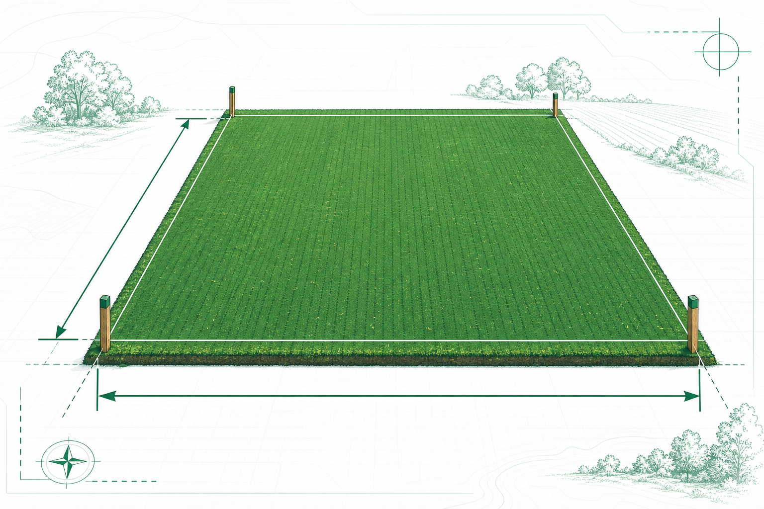 1 Acre Plot Dimensions in Feet